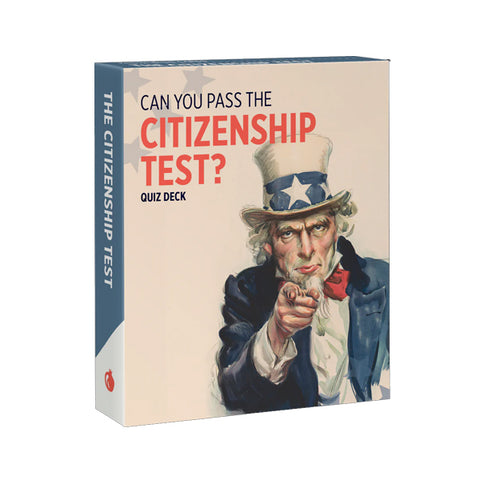 CAN YOU PASS THE CITIZENSHIP TEST? Quiz Deck