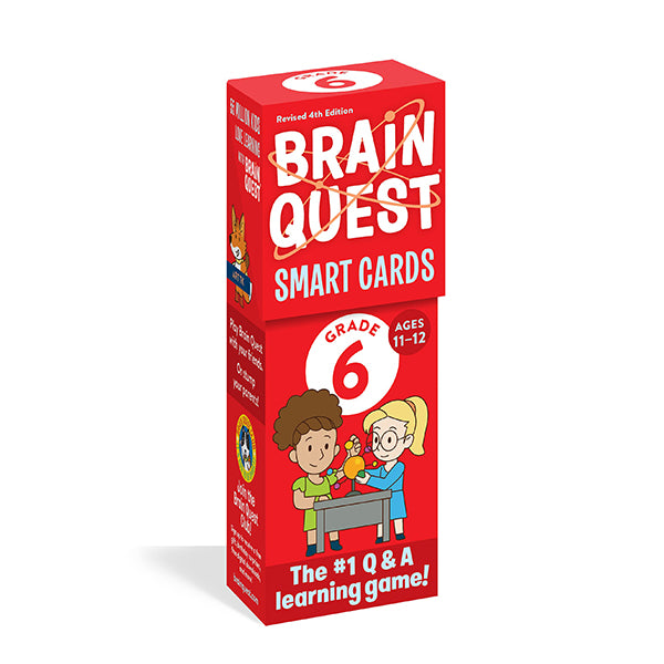 digimon card game: brain quest workbook grade 6: 1 deck Brain Quest 6th Grade Smart Cards Revised 4th Edition
