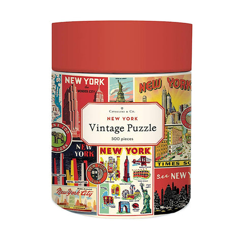 New York City Collage 500-Piece Puzzle