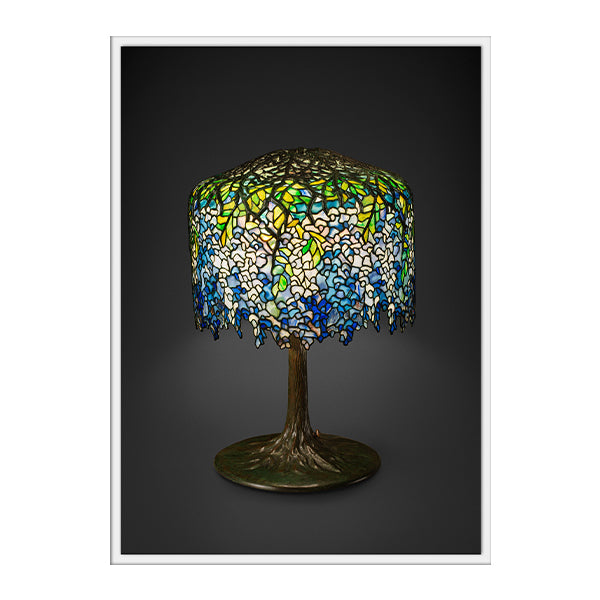 Louis C. Tiffany Wisteria Lamp Postcard