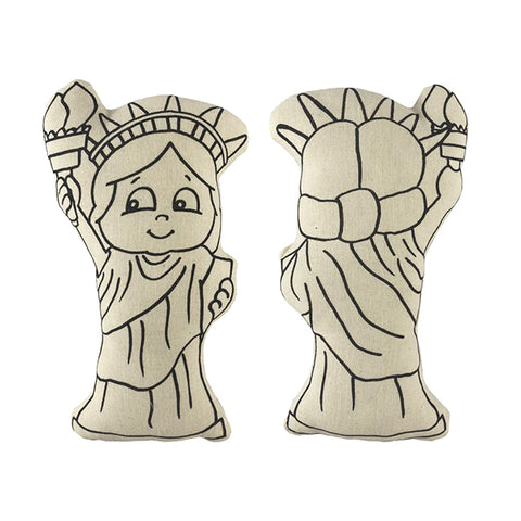 Statue of Liberty Plush for Coloring and Play