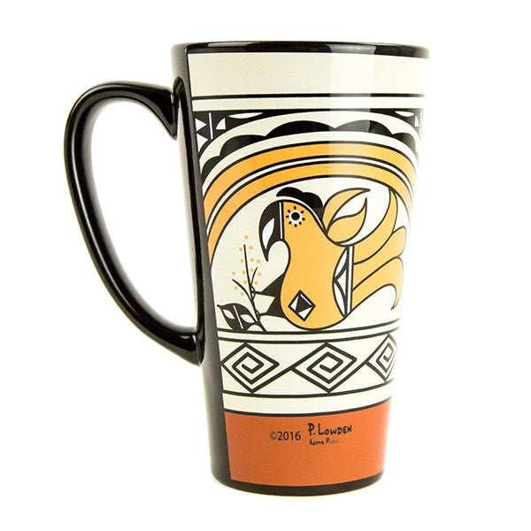 Pueblo Travel Mug Designed by Patricia Lowden – Native-Seeds-Search