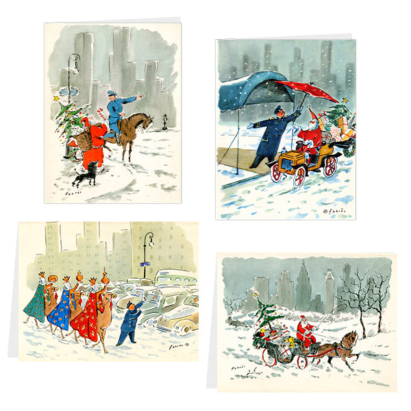 Oscar Fabres Assorted Christmas Boxed Notecards