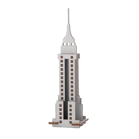Empire State Building Wooden Kit Set