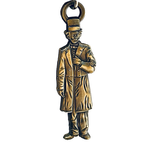 New-York Historical 3 Charm Keyring