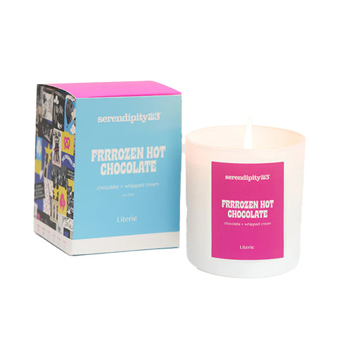 Frozen Hot Chocolate Candle