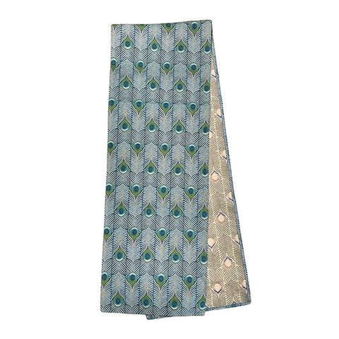 Louis C. Tiffany Peacock Table Runner