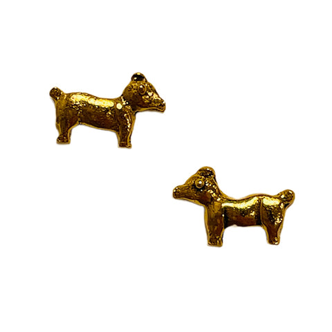 Roosevelt's Dog Fala Earrings