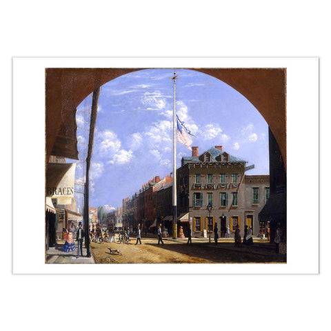 Broadway at Grand Street Postcard