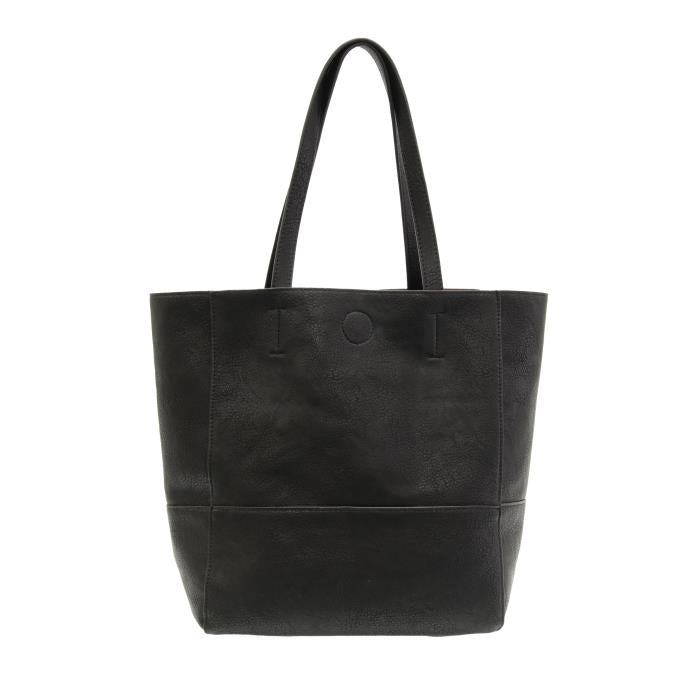 Black Faith Raw Edge Tote