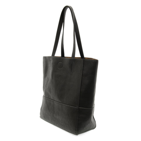 Black Faith Raw Edge Tote