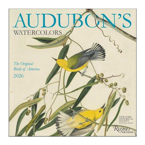 John James Audubon 2026 Wall Calendar