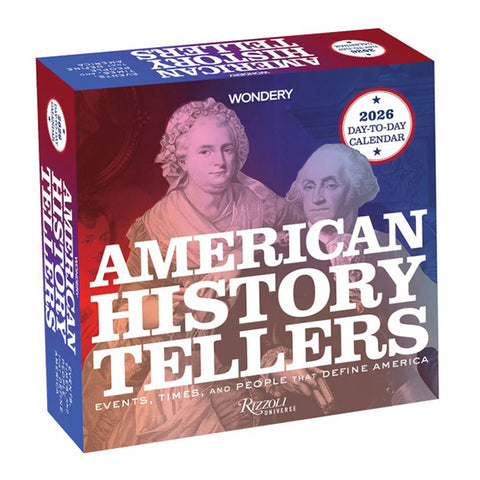 American History Tellers 2026 Desk Calendar