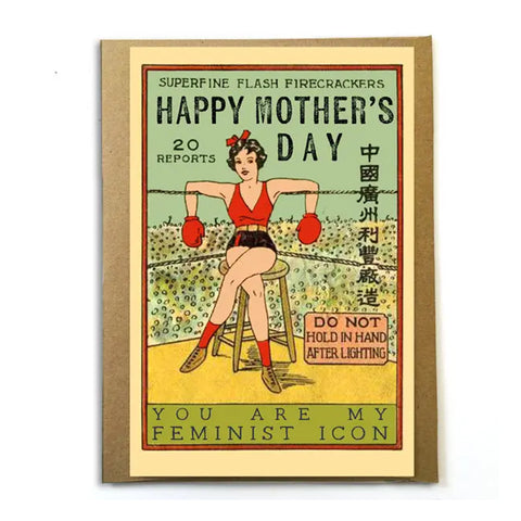 You Are My Feminist Icon Mother's Day Notecard