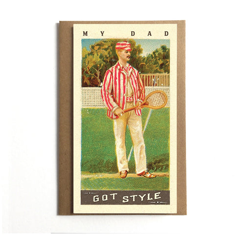 My Dad Got Style Notecard