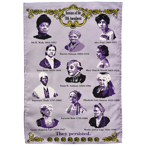 19th Amendment Heroines Kitchen Towel