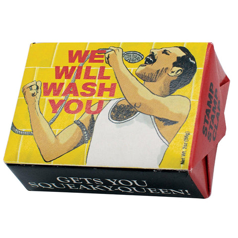 We Will Wash You Soap