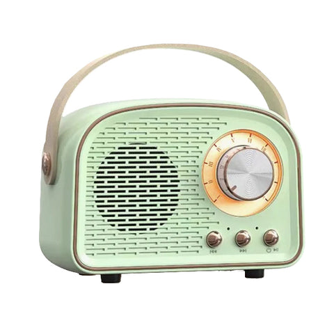 Mini Mint Retro Bluetooth Speaker