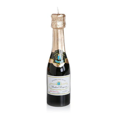 Mini Champagne Bottle Candle