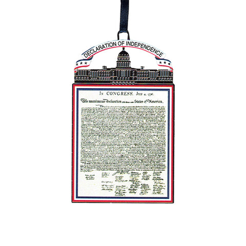 The Declaration of Independence Ornament