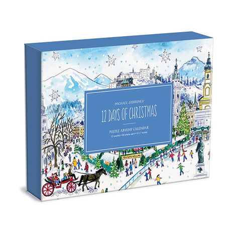 12 Days of Christmas Advent Puzzle Calendar