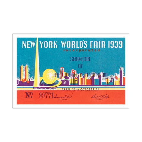 New York World's Fair 1939 Magnet