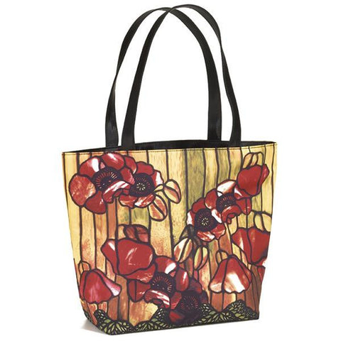 Tiffany Poppies Tote Bag