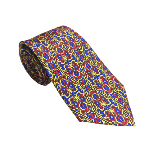 Louis C. Tiffany Elizabethan Tie Red