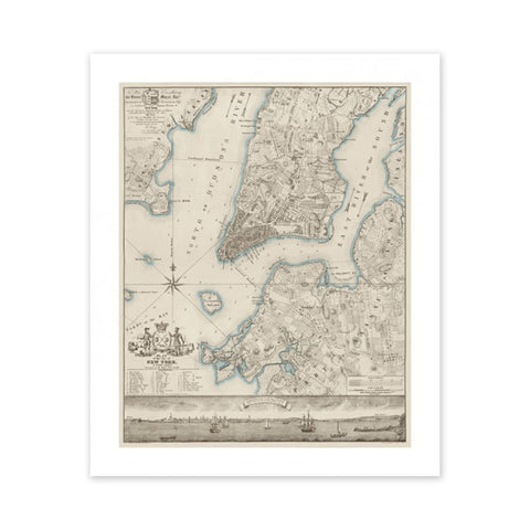 Plan of the City of New York, copied from the Ratzer Map of 1770
