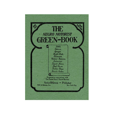 The Negro Motorist Green-Book: 1940
