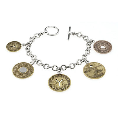 NYC Token Charm Bracelet