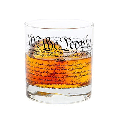 Constitution Rocks Glass