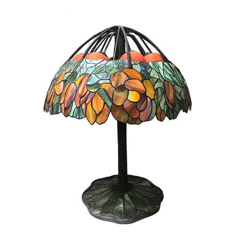 Lotus Flower Tiffany Lamp