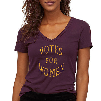 Votes for Women V-Neck T-Shirt