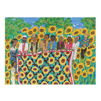 Faith Ringgold Sunflower 1000-Piece Puzzle