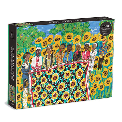 Faith Ringgold Sunflower 1000-Piece Puzzle