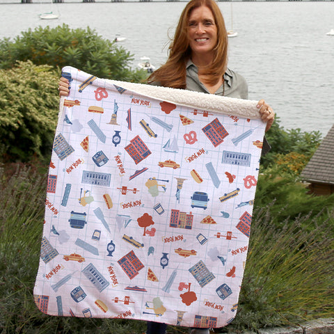 Baby Blanket NYHistory Kids