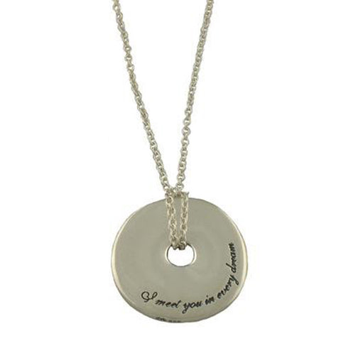 Romantic Alexander Hamilton Necklace 