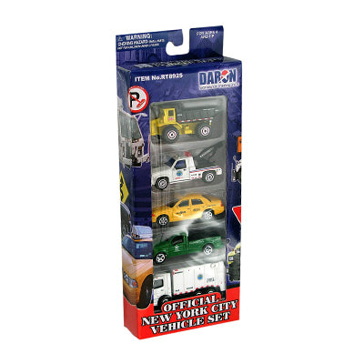 NYC Official Vehicles 5 Piece Set