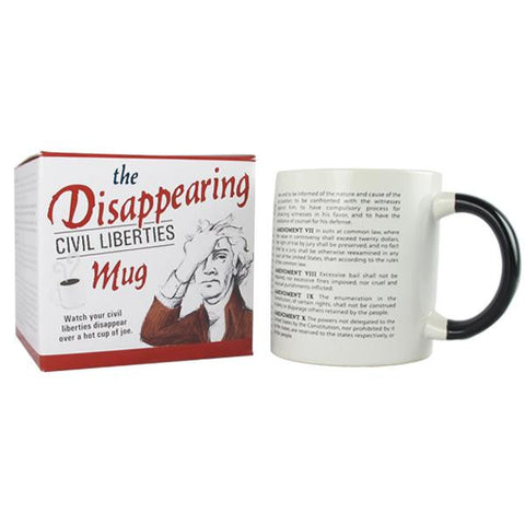 Disappearing Civil Liberties Mug