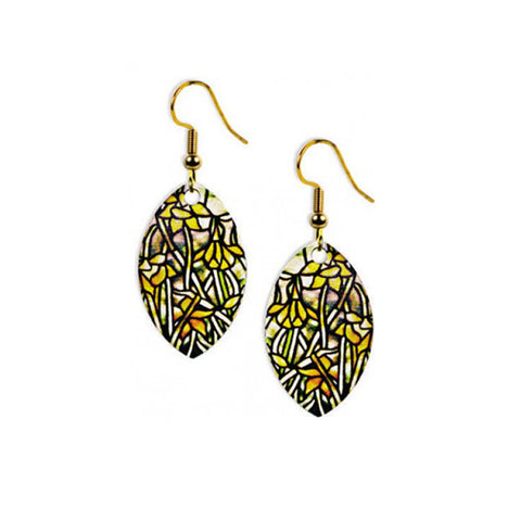 Louis C. Tiffany Daffodil Earrings