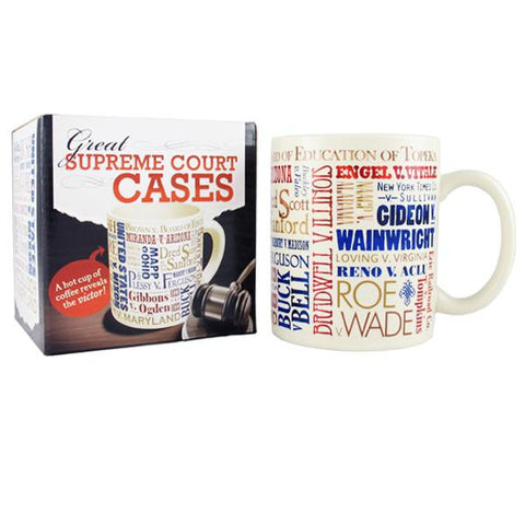 Great Supreme Court Cases Mug