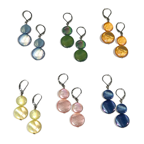 EAR MOP assorted colors