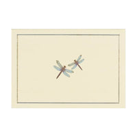 Two Blue Dragonflies Boxed Notecards