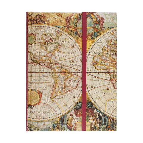 Old World Map Journal