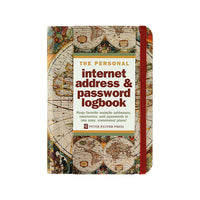 Old World Internet Address & Password Logbook