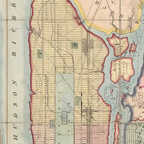 New York Map Scarf