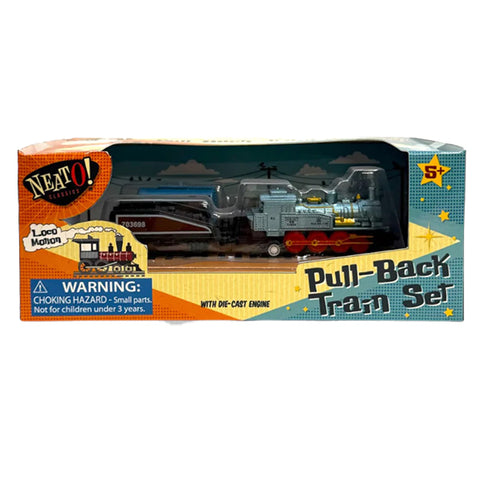 Locomotion Pull-Back Train Set