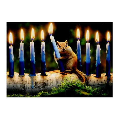 Wishing You a Bright and Happy Hanukkah! Notecard