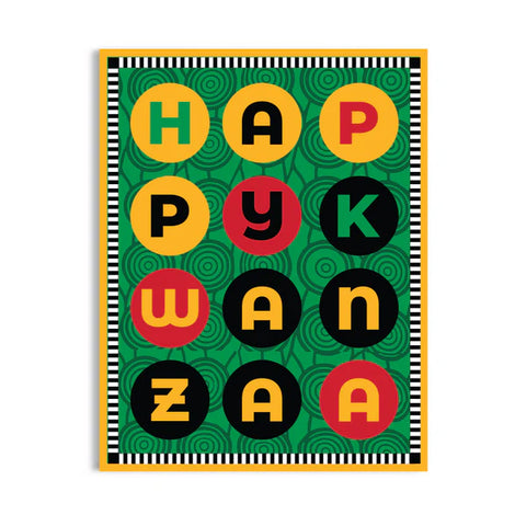Happy Kwanzaa Notecard